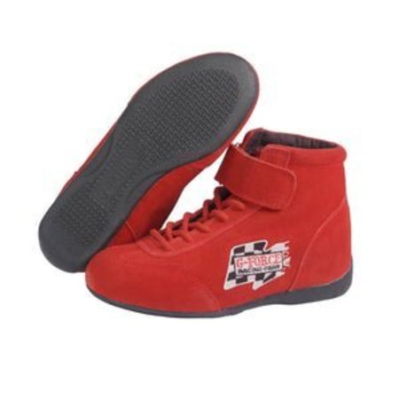 G-FORCE RACING APPAREL Mid Top Driver Shoes US Size 912 SFI 33A5 Rated Thermal Protective Performance 0235095RD